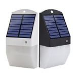 Microwave Motion Sensor Solar Wall Light
