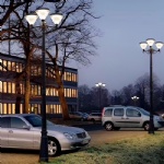 Diamond 30W Solar Landscape Light